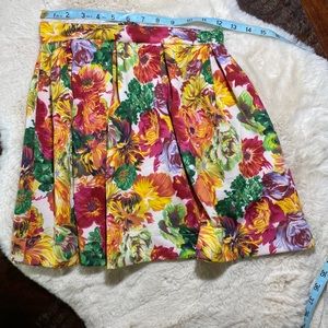 Skater skirt - floral